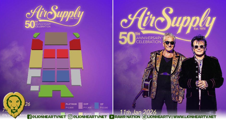 Legendary Soft Rock Duo Air Supply Celebrates 50 Years with a Spectacular Live Concert in Passi City, lloilo