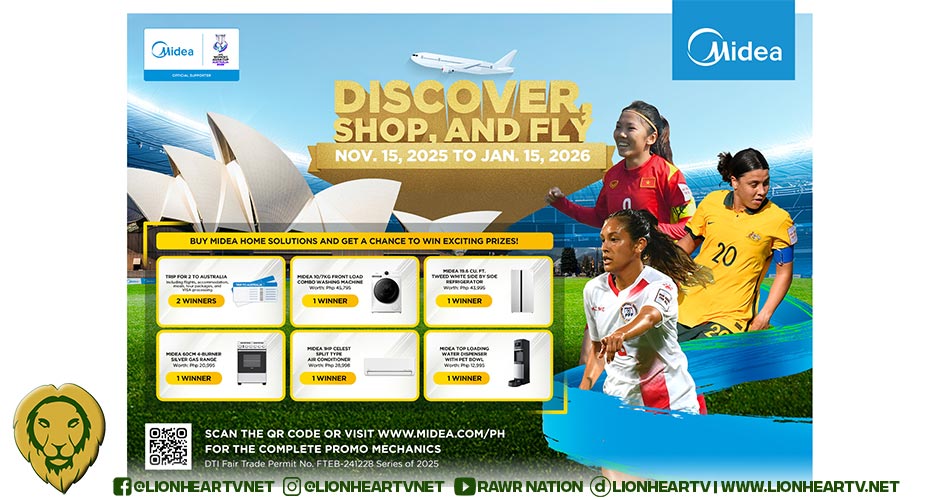 Score big and get a chance to win a trip to Australia with Midea’s ‘Discover, Shop, Fly’ promo