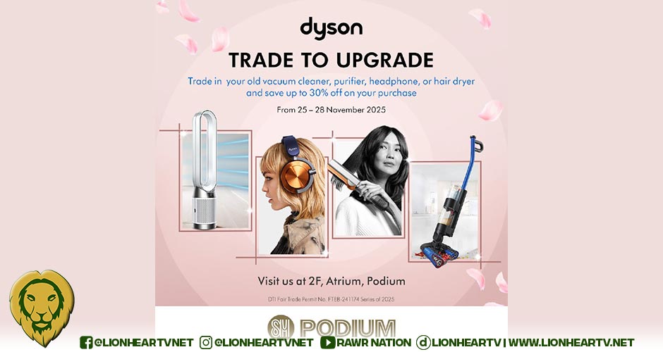 Switch to Dyson at Podium – Trade to Upgrade Event