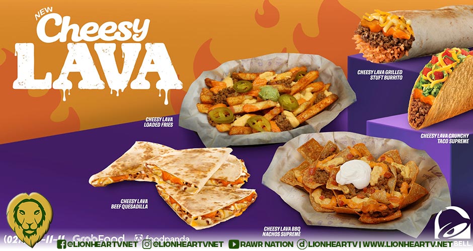 Taco Bell unveils the fiery new Cheesy Lava Sauce to spice up the classics