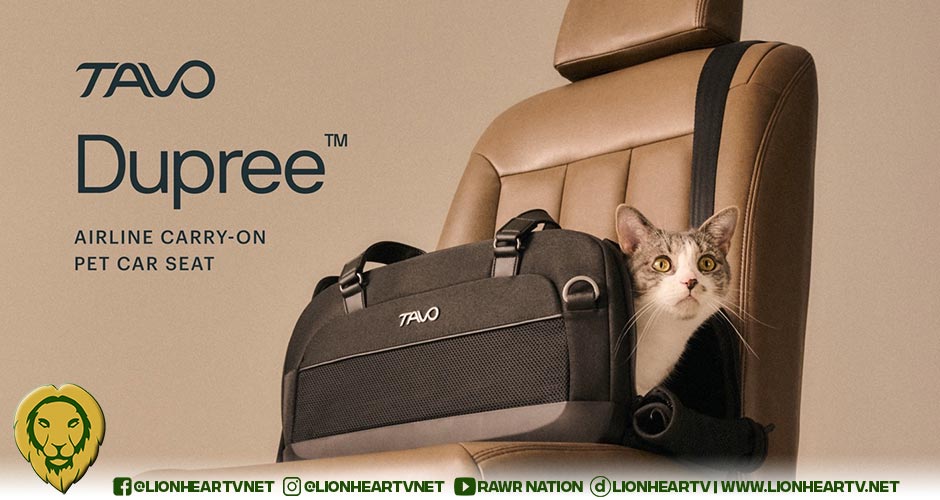 Tavo Introduces a Pet Travel Game-Changer with its Dupree Airline Carry-On Pet Car Seat