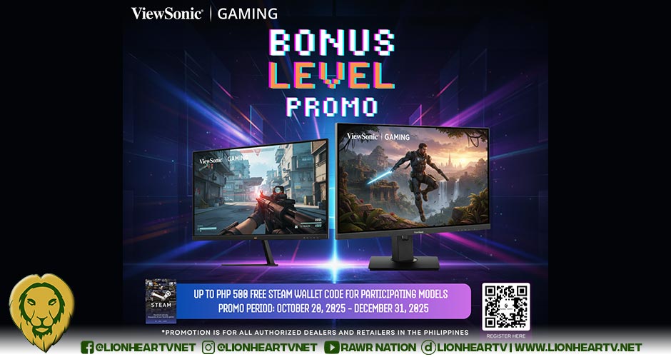 ViewSonic Gaming Takes the Holiday Season to the Next Level with the Bonus Level Steam Wallet Promo!