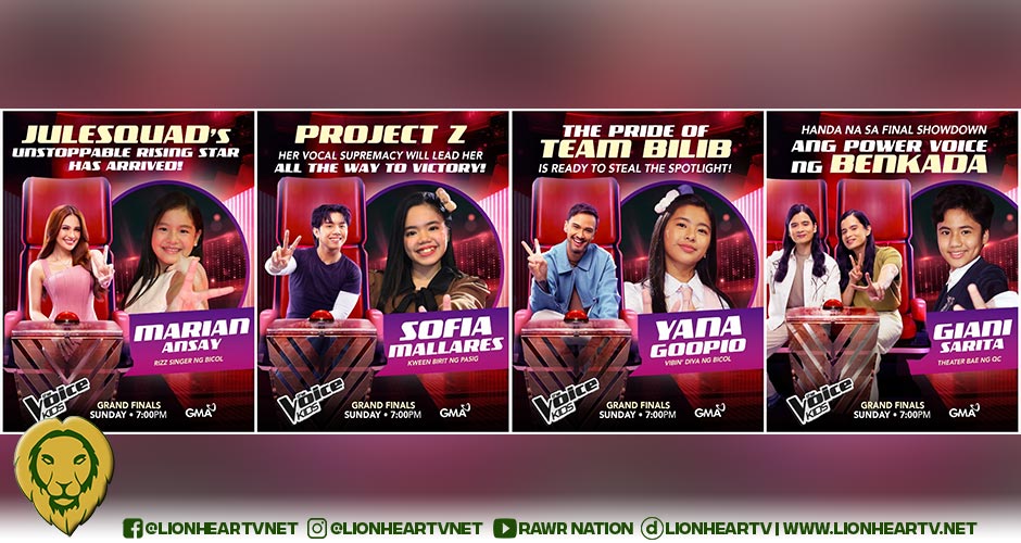 Four young voices, one life-changing moment: ‘The Voice Kids Philippines’ stages its grand finale this December 14