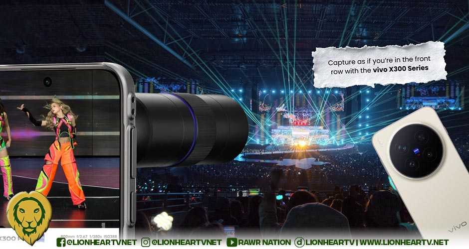 Get closer to P-Pop idols with vivo X300 Pro’s Telephoto Stage 2.0