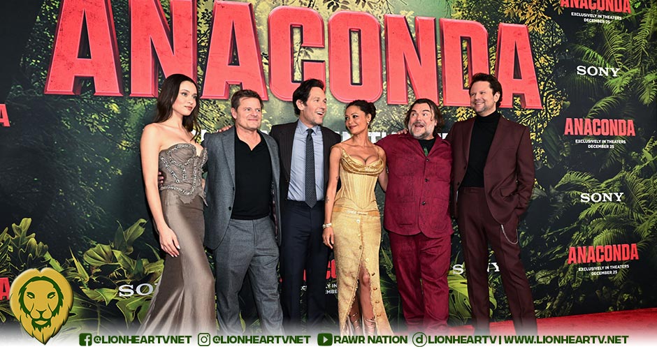 Jack Black and Paul Rudd get goofy at the world premiere of original comedy adventure ‘Anaconda’ in Los Angeles, and continue the fun at the London photocall with matching outfits