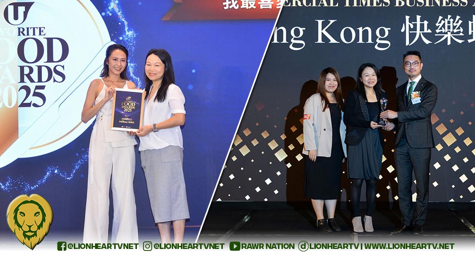 Jollibee Boosts Global Appeal in Hong Kong with Major Taste and Corporate Awards