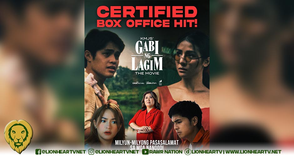 KMJS’ Gabi ng Lagim The Movie, certified box office hit