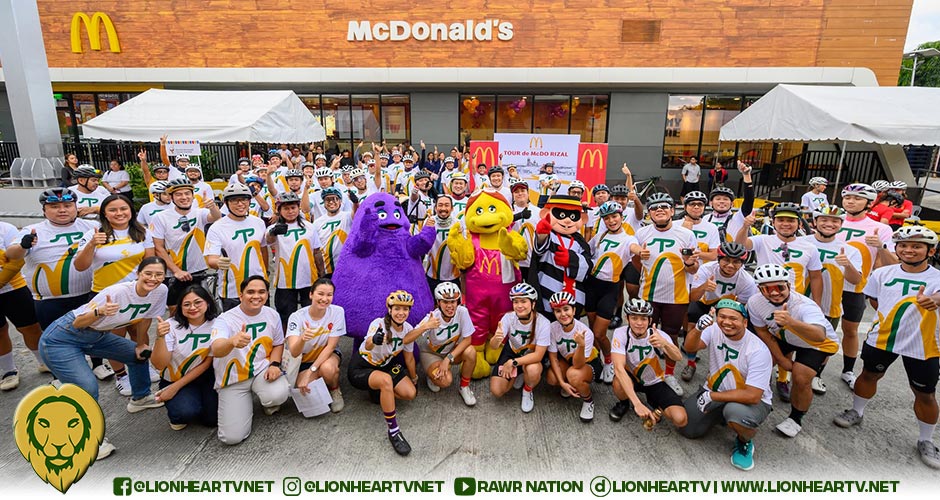 McDonald’s Celebrates National Bike Day with Its First-Ever Tour de McDo in Rizal