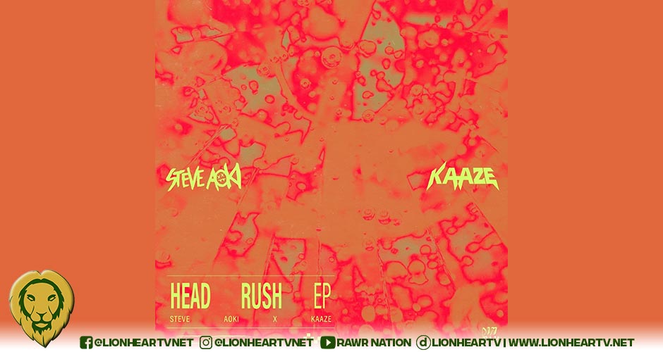 Steve Aoki & KAAZE drop festival-ready ‘Head Rush’ EP