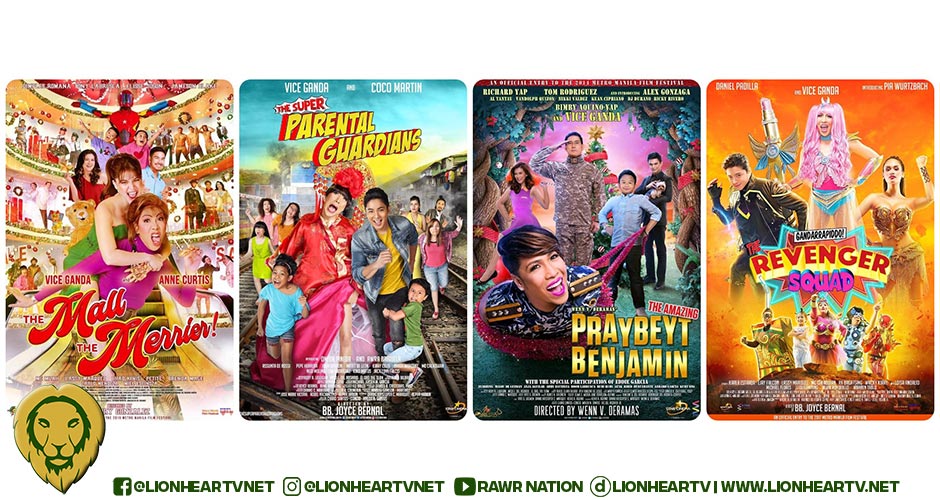 Vice Ganda Brings Holiday Cheers With 4 Blockbuster Hits on Cinema One This December