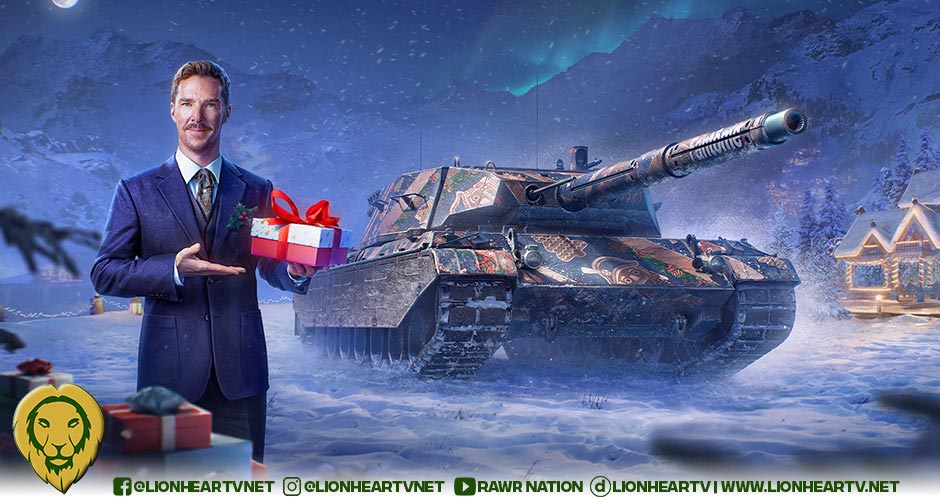World of Tanks Unwraps the Fantôme. A Free Holiday Ops Gift from Benedict Cumberbatch