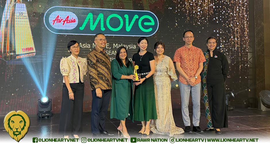 AirAsia MOVE’s intra-Asean initiatives recognized at 35th ASEANTA Awards