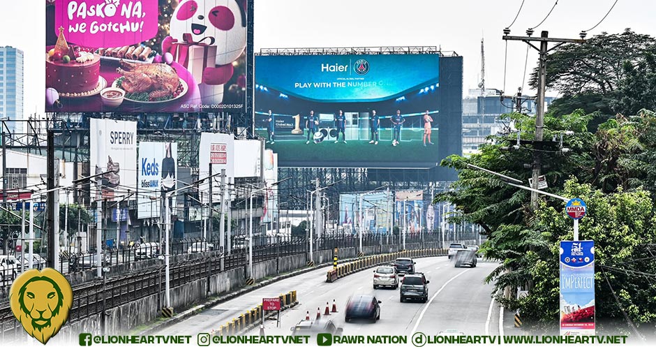 Haier lights Up EDSA with Paris Saint-Germain Partnership to Welcome 2026
