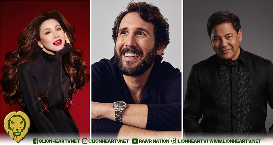 Josh Groban Announces Very Special Guests Regine Velasquez and Martin Nievera
