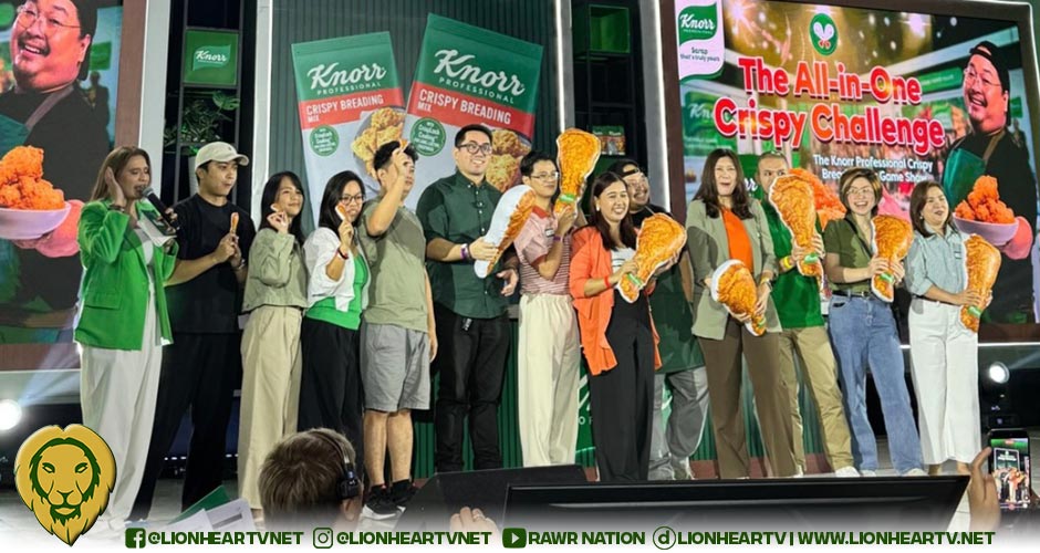 The loudest crunch in town as Knorr professional unveils its newest crispy breakthrough