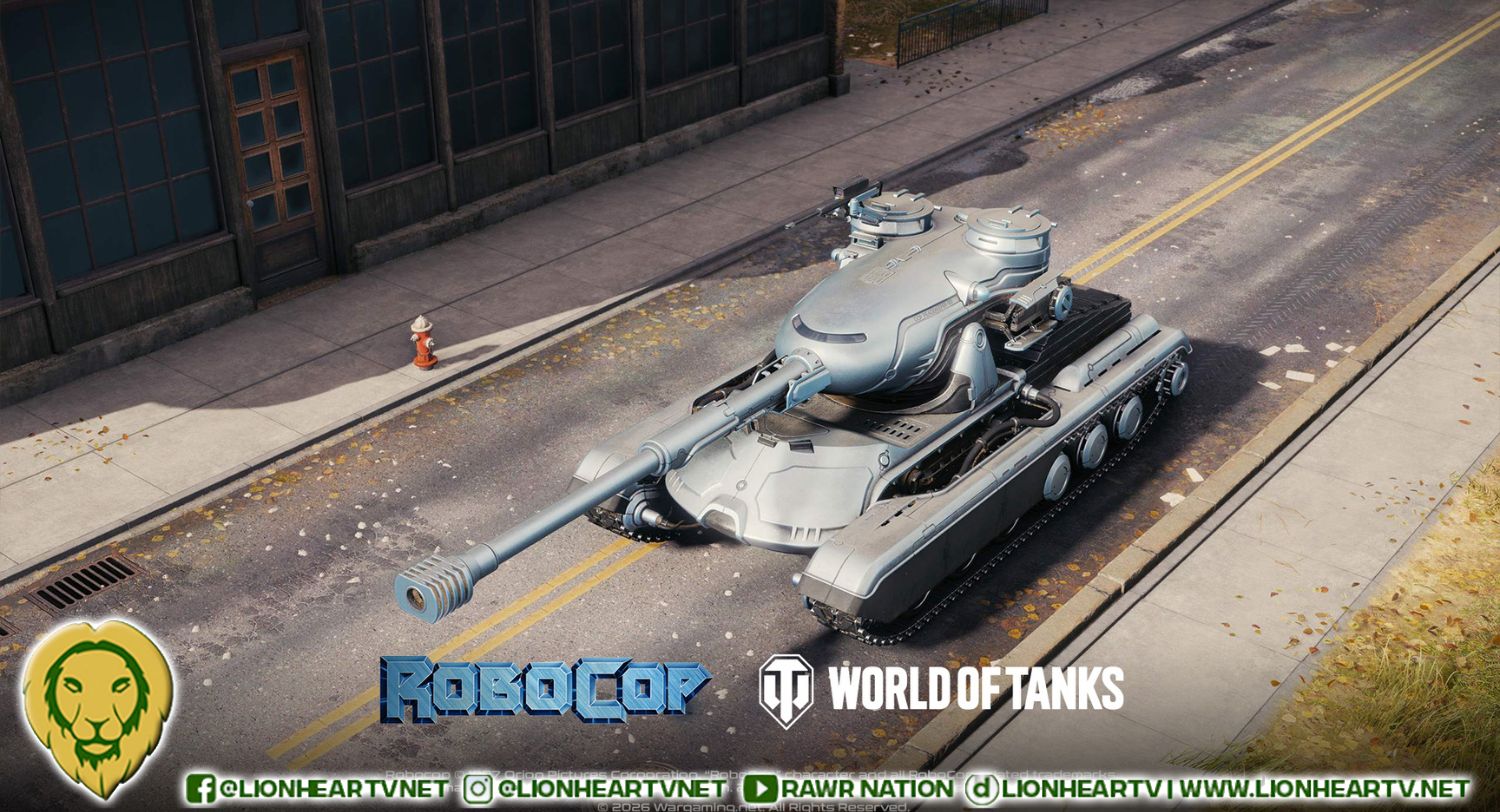 World of Tanks Deploys RoboCop in New Battle Pass Special