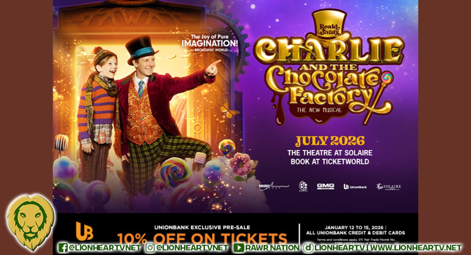 Charlie and the Chocolate Factory makes its sweet Manila debut this July