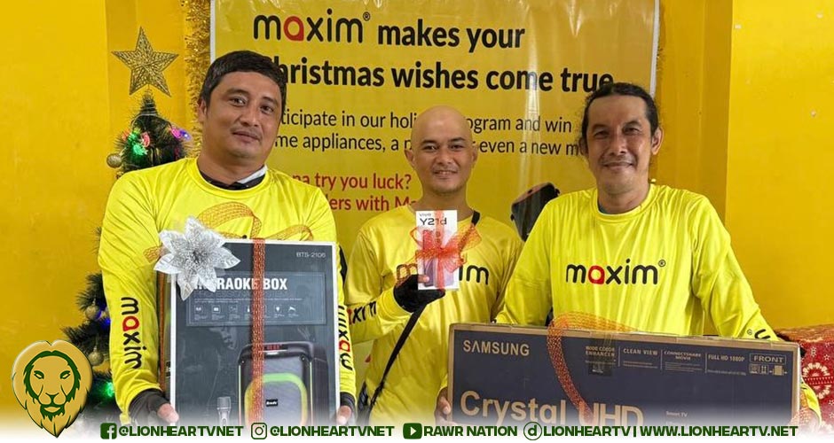 Maxim Rides & Food Delivery Announces Winners of Nationwide Christmas Rewards Program