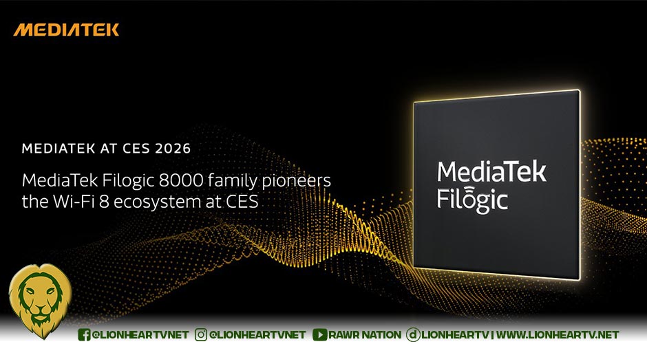 MediaTek Filogic 8000 Family Pioneers the Wi-Fi 8 Ecosystem at CES 2026