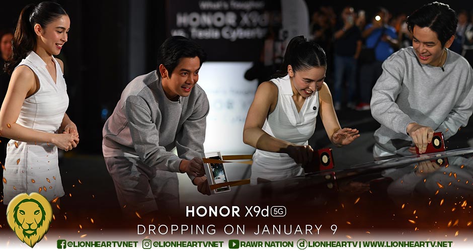 WATCH: Joshua Garcia, Julia Barretto Test 2026’s Toughest Phone HONOR X9d 5G against Tesla Cybertruck