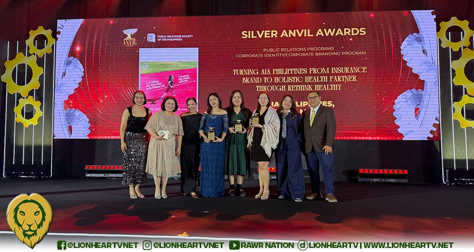 AIA Philippines Wins Three Anvil Awards for its Holistic Health Commitment