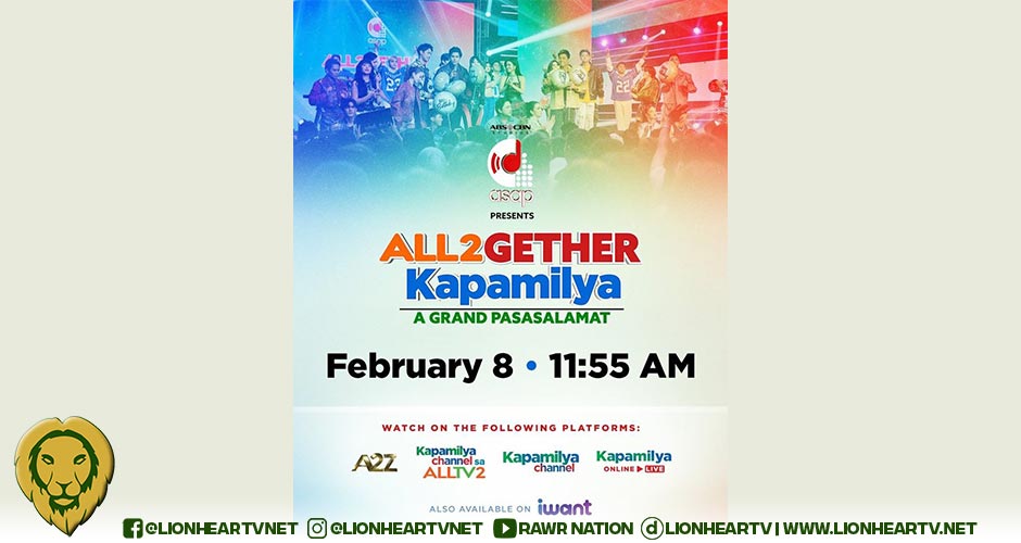 ‘ASAP’ Keeps the Celebration Going With All2gether Kapamilya: A Grand Pasasalamat Part 2