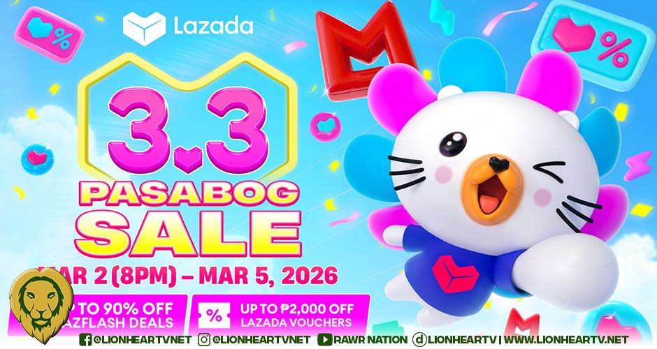 Big Deals, Global Brands: Lazada Kicks Off 3.3 Pasabog Sale