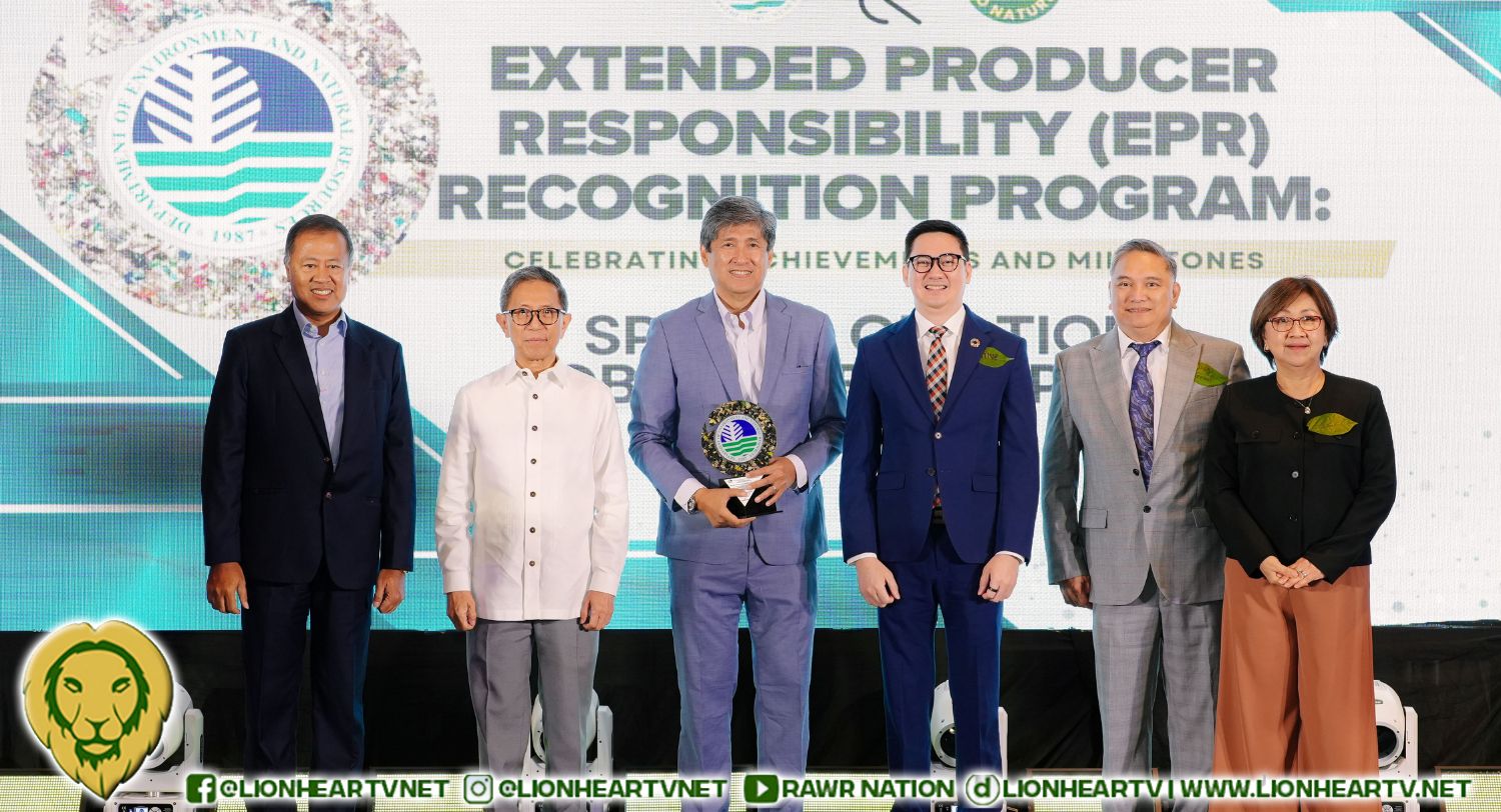 Jollibee Group Exceeds EPR Recovery Targets, Receives DENR Recognition