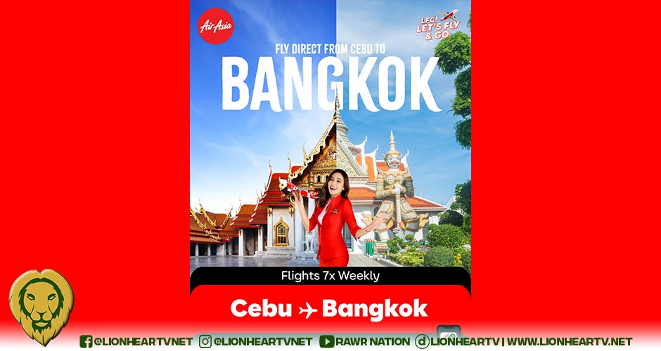 AirAsia Philippines Expands Cebu Hub with New Direct Cebu–Bangkok Flights