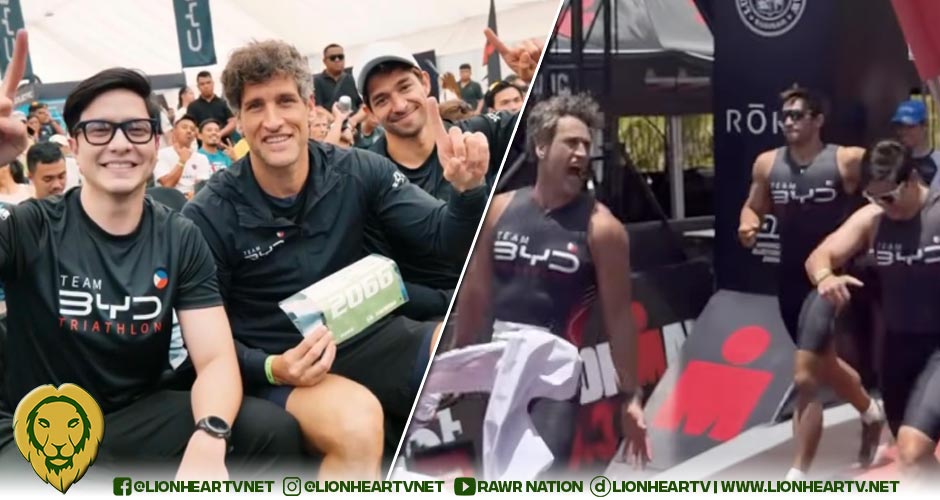 Nico Bolzico apologizes to Alden Richards for underestimating him in triathlon