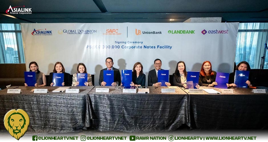 Asialink Group of Companies signs corporate notes facility agreement with UnionBank, LANDBANK, and EastWest to strengthen MSME support
