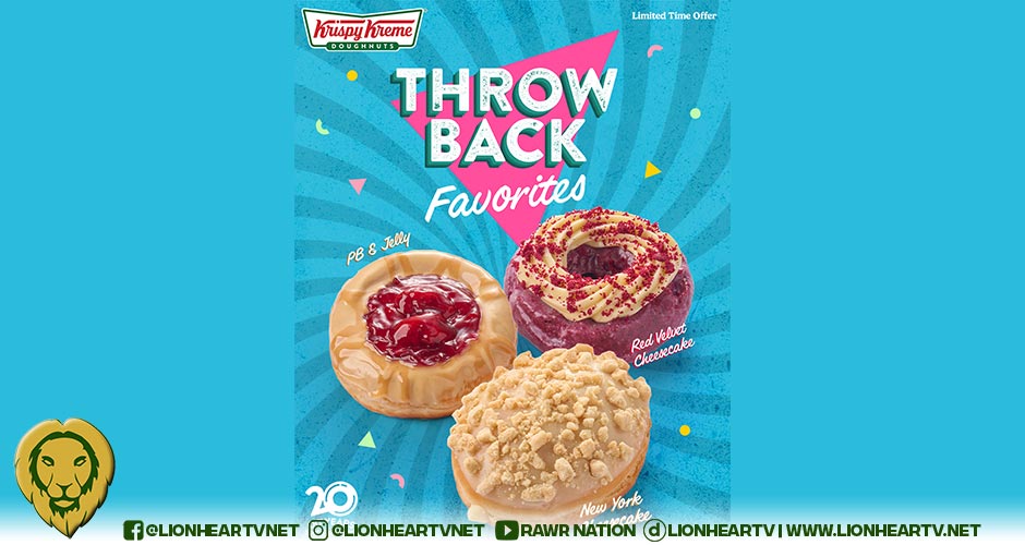 Krispy Kreme Celebrates 20 Years in the Philippines with Throwback Favorites