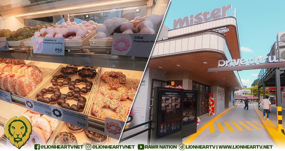 Mister Donut launches first drive-thru branch in Metro Manila, introducing new look and expanded menu