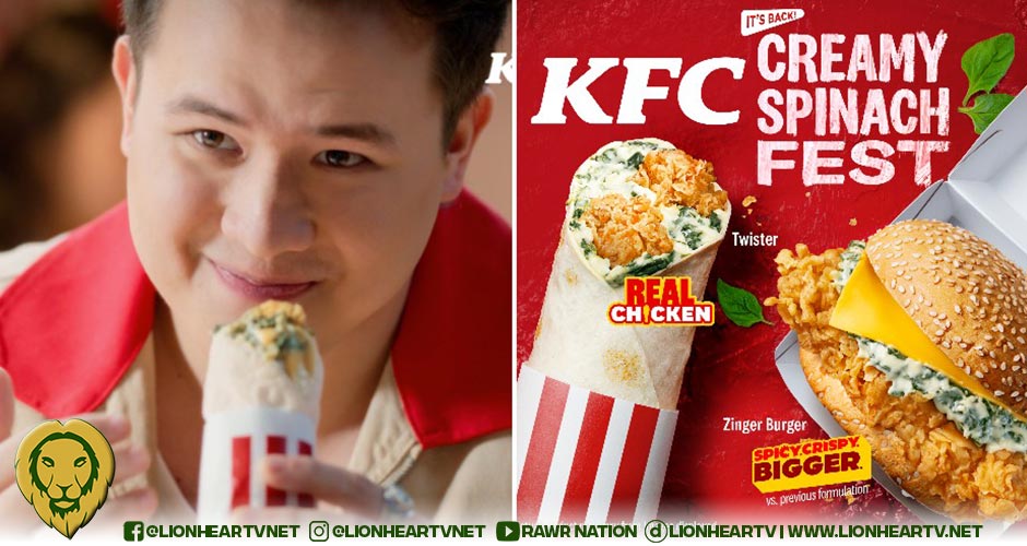 The Creamiest Comeback of the Year: KFC Creamy Spinach Fest Returns — Now with Juan Karlos!
