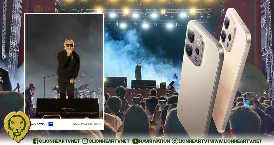 vivo V70’s AI Stage Mode brings concert moments closer at music fest