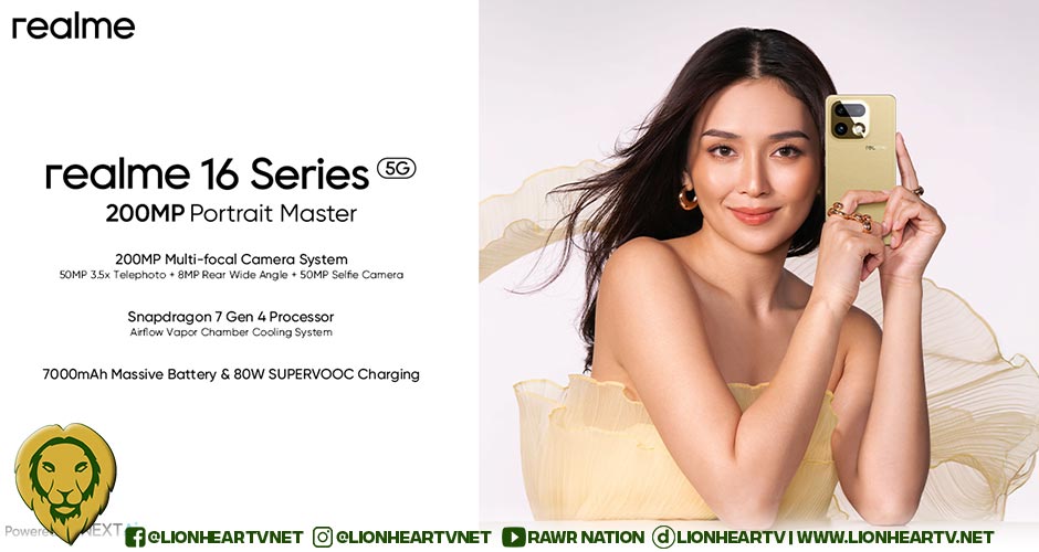 200MP Portrait Master: realme Gives First Look at realme 16 Series 5G Ahead of its Local Launch