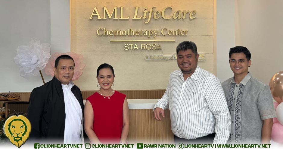 AML Lifecare opens as the first free Chemo Center in Sta Rosa Laguna