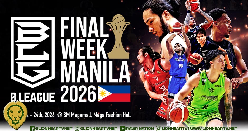 ‘B.LEAGUE FINAL WEEK in MANILA 2026’ to Be Held in Manila, Philippines!