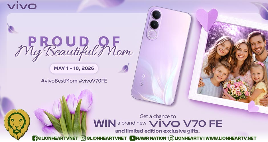 Celebrate your mom with #vivoBestMom2026, win vivo V70 FE