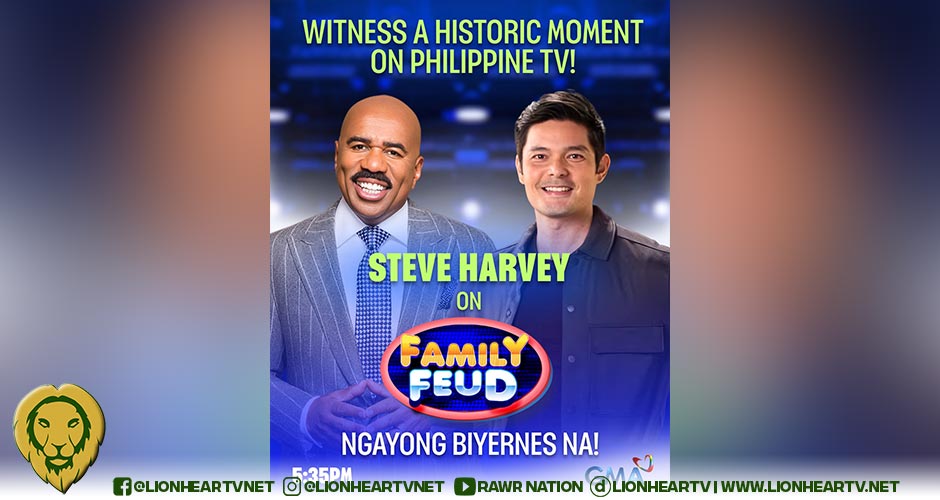 Dingdong Dantes and Steve Harvey make historic crossover for ‘Family Feud’