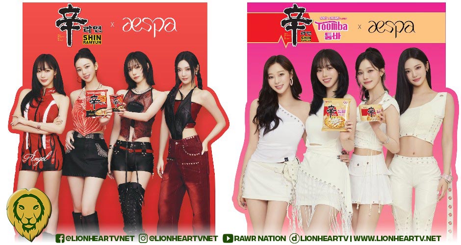 Nongshim Scales Up in the Philippines: Taps Aespa as Global Ambassadors and Names Gymboree as New Official Distributor