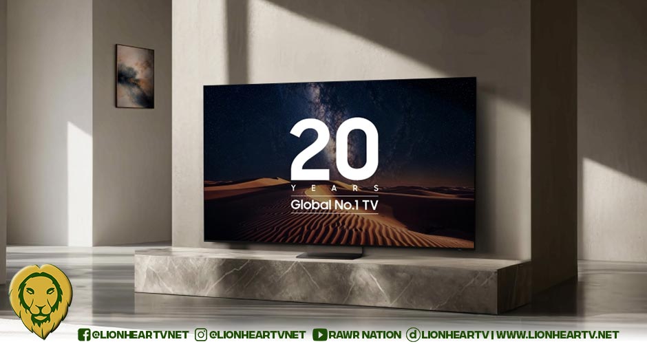 Samsung Electronics Marks 20 Consecutive Years as the World’s No.1 TV Brand