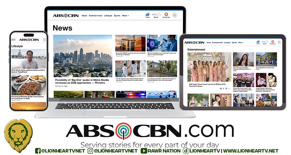 ABS-CBN.com Expands Digital Reach As One-Stop Destination for News and Infotainment