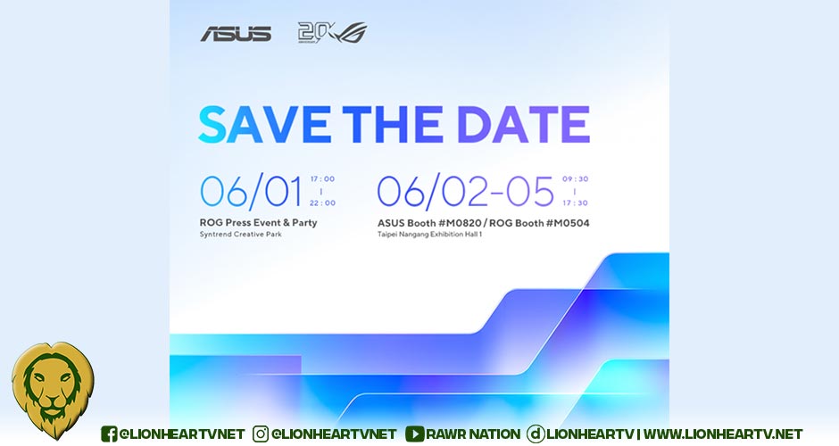 ASUS and Republic of Gamers to Showcase Next-Generation AI and 20 Years of Gaming Innovation at Computex 2026