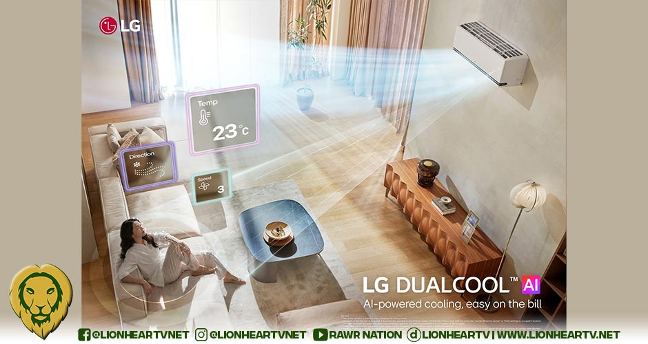 Beat the Heat, Save on Energy with LG DUALCOOL™ AI Aircons
