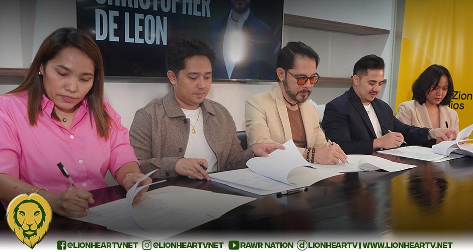 Christopher de Leon and Sandy Andolong Officially Sign with CreaZion ...