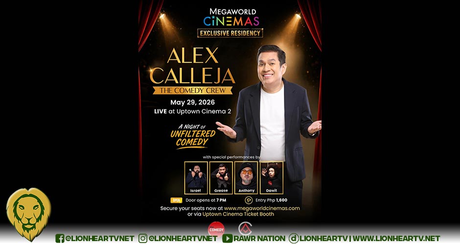 Experience a Night of Unfiltered Laughs with Alex Calleja at Uptown Cinema