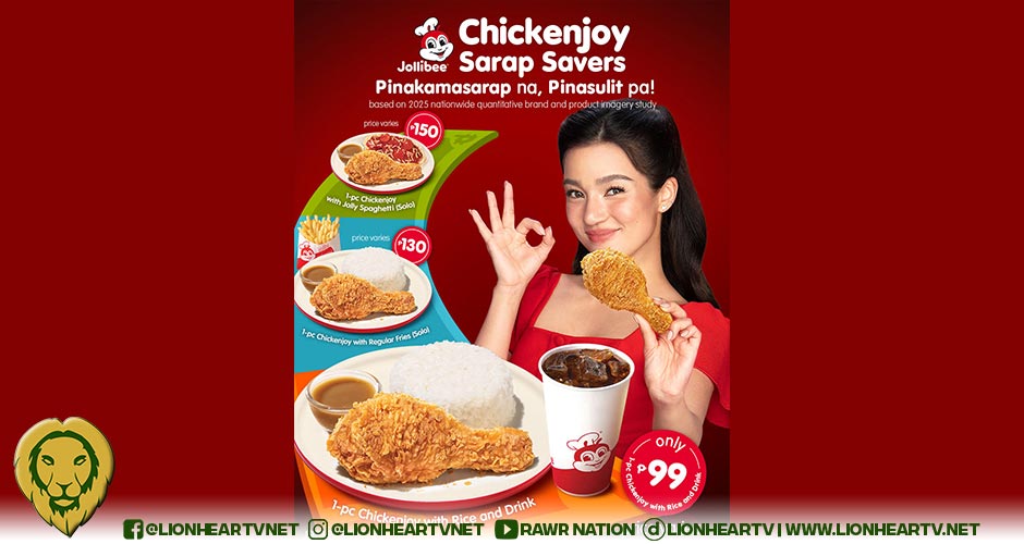Jollibee puts the spotlight on Chickenjoy Sarap Savers