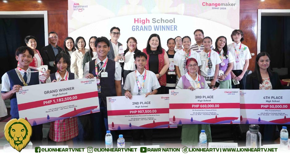 AIA Philippines Names Top Young Changemakers at 2026 AIA Healthiest Schools Summit, Student Teams to Represent Country at Regional Awards in Bangkok