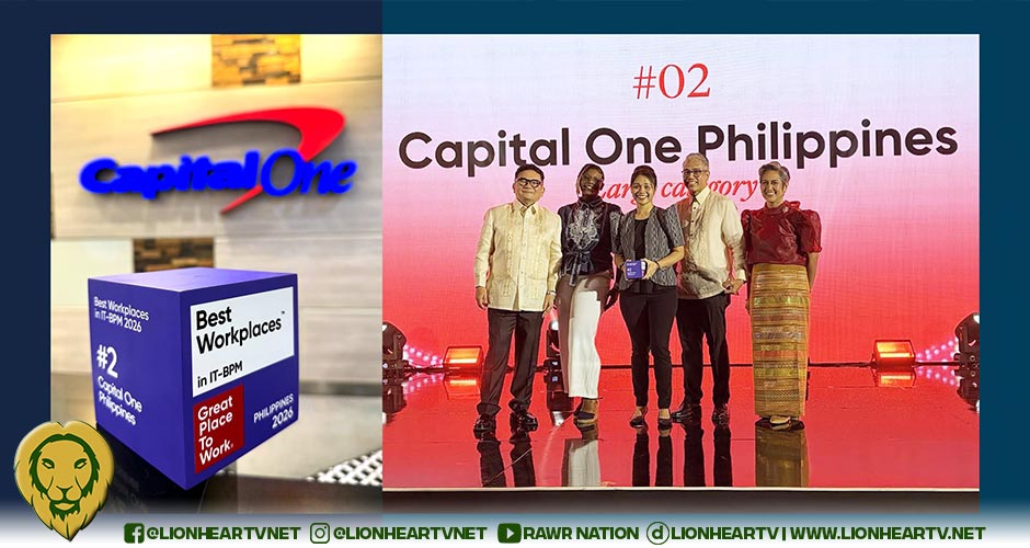 Capital One Philippines ranks second Best Workplace™ in the IT-BPM industry
